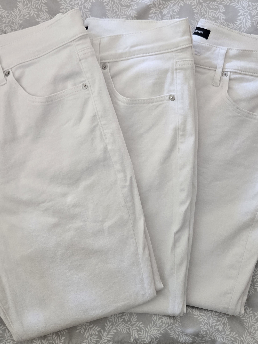 Express White Women's Jeans - 3 Pairs